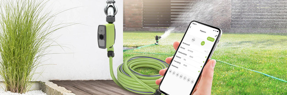 Smarter Bewässerungscomputer für Garten und Gewächshaus