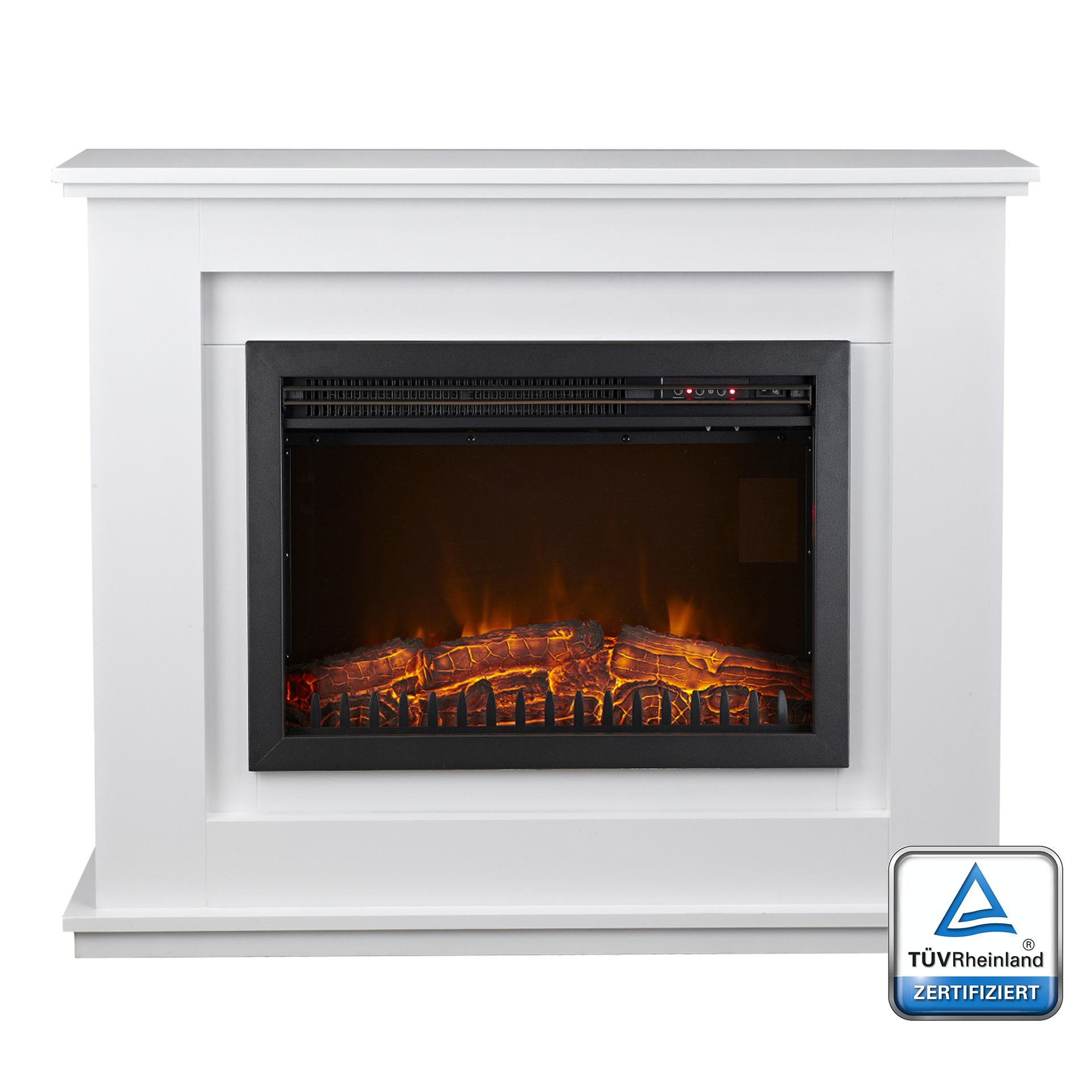 Smart home electric fireplace